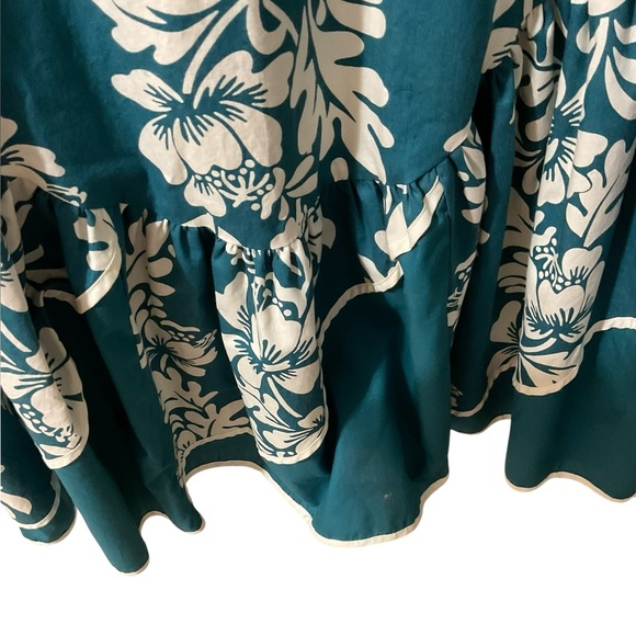 Vintage Hawaiian Carol Bennett Sz Small Puff sleeves and Ruffles‎  Dress - Picture 11 of 15